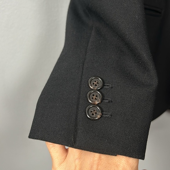 J. Crew Women’s Black Wool Single Breasted Blazer size 4 - Picture 11 of 16